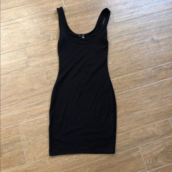 ❌SOLD Black tank bodycon dress - Picture 2 of 2